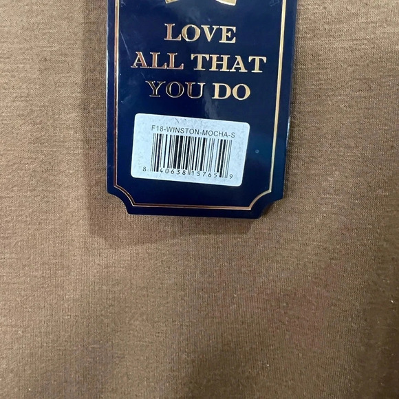 NWT Simply Southern Caramel Bell-Sleeved Dress Size Small - Picture 3 of 6